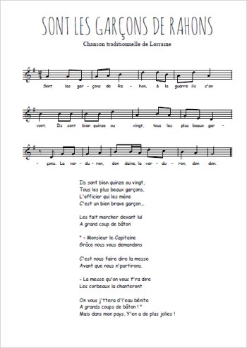Les garçons de Rahon